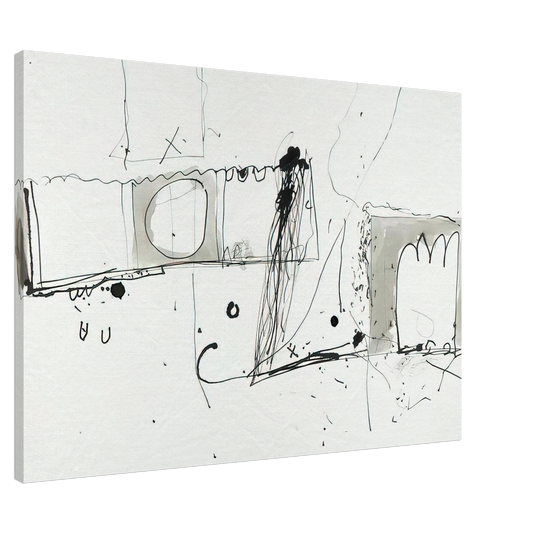 Gene Davis - Cross Fire - 1981 Canvas - 20x30 cm / 8x12 inches-canvas