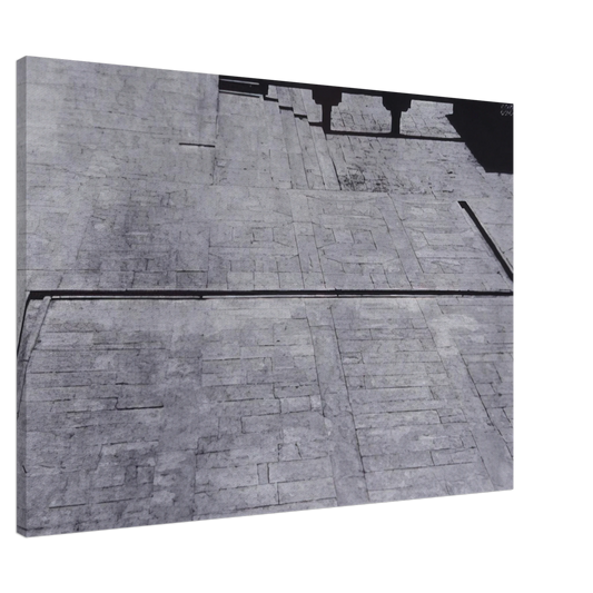 Nasreen Mohamedi - Untitled - 1971 Canvas - 20x30 cm / 8x12 inches-canvas