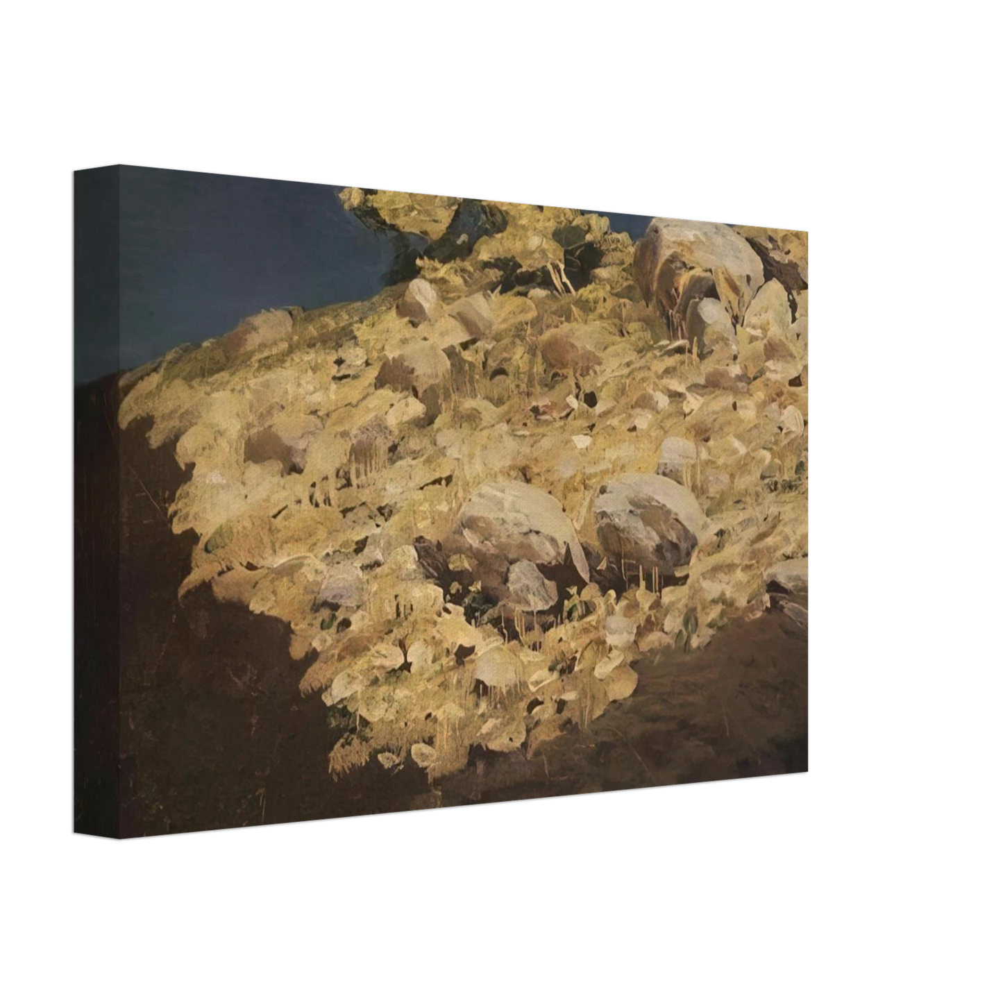 Arkhyp Kuindzhi - Mountain slope. Crimea Canvas - 40x60 cm / 16x24 inches-canvas