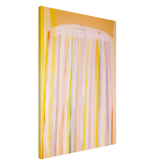Ronnie Landfield - Yellow Prairie - 1972 Canvas - 20x30 cm / 8x12 inches-canvas