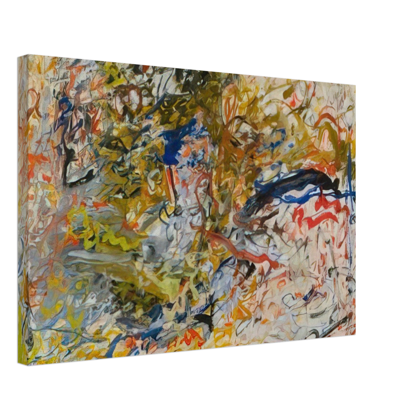 Milton Resnick - UNTITLED 1960 Canvas - 40x60 cm / 16x24 inches-canvas