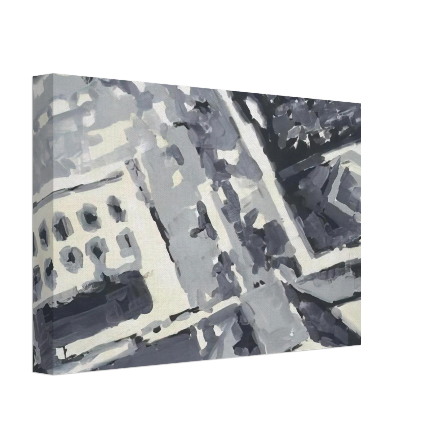 Gerhard Richter - TOWNSCAPE M1 1968 Canvas - 40x60 cm / 16x24 inches-canvas