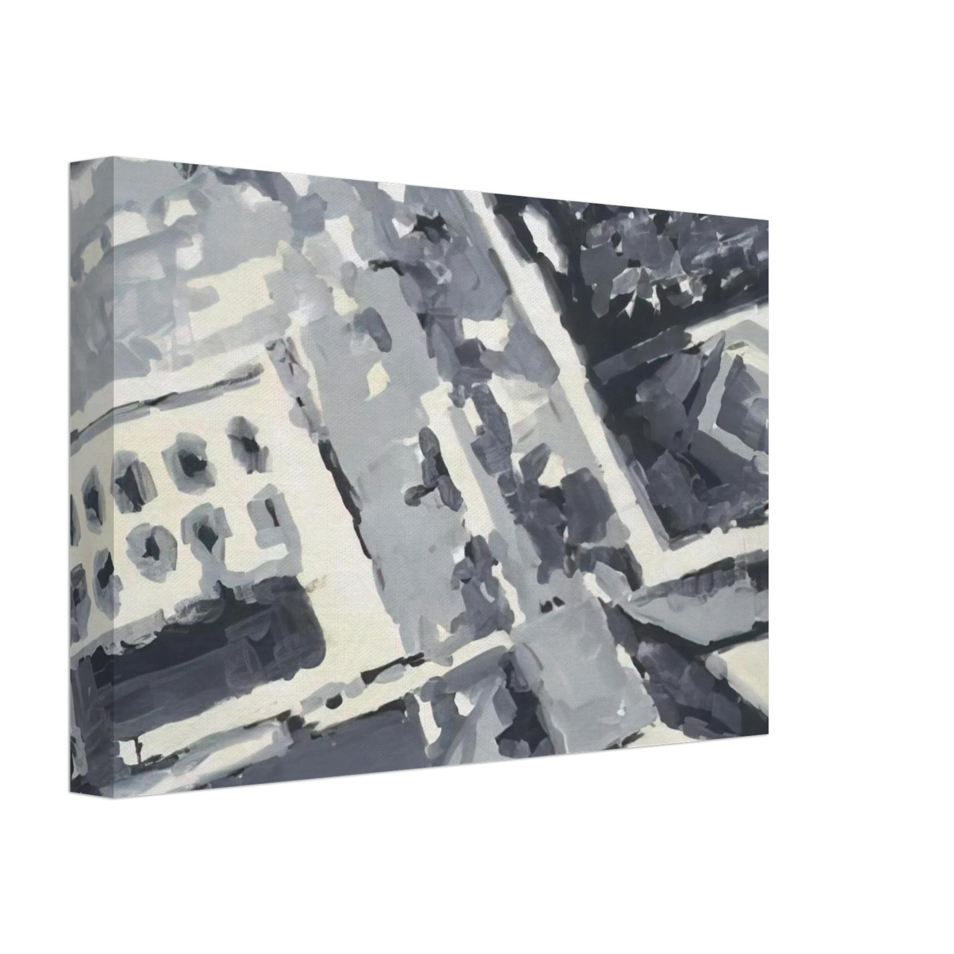 Gerhard Richter - TOWNSCAPE M1 1968 Canvas - 40x60 cm / 16x24 inches-canvas