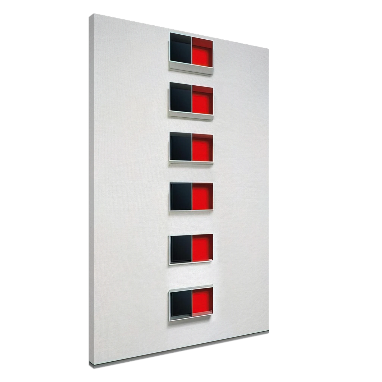 Donald Judd - Untitled Menziken 88-16 - 1988 Canvas - 20x30 cm / 8x12 inches-canvas