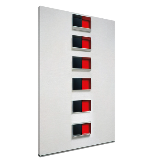 Donald Judd - Untitled Menziken 88-16 - 1988 Canvas - 20x30 cm / 8x12 inches-canvas
