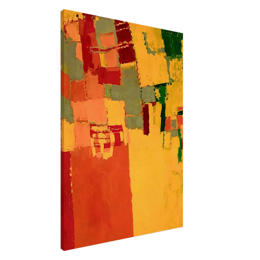 Frank Lobdell - 27 October 1949 - 1949 Canvas - 20x30 cm / 8x12 inches-canvas