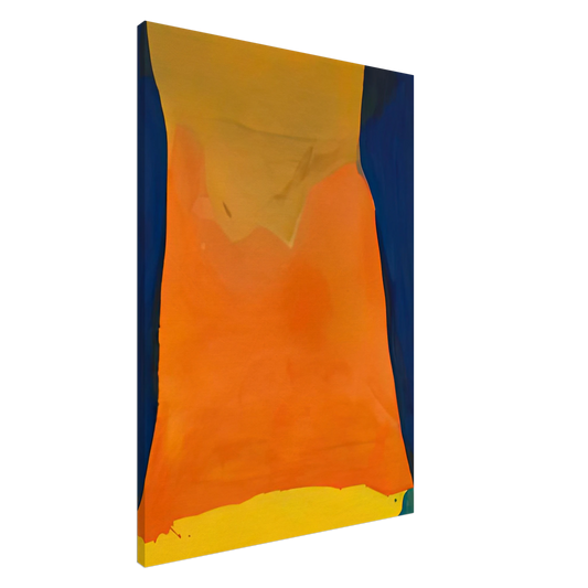 Wall artHelen Frankenthaler - Orange Mood, 1963-64- Canvas - 20x30 cm / 8x12 inches-canvas