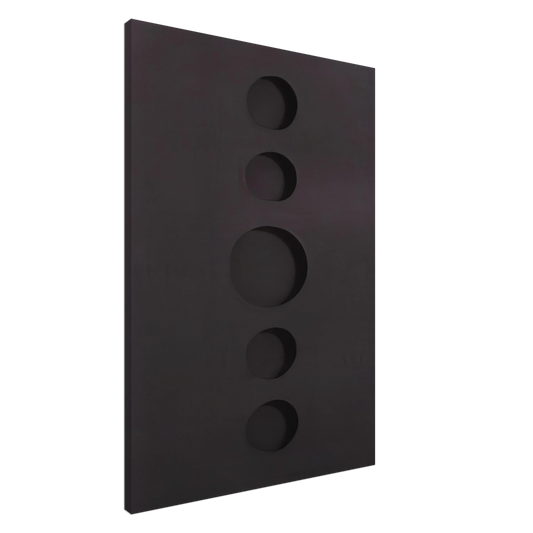 Dadamaino - Volume - 1958 Canvas - 20x30 cm / 8x12 inches-canvas