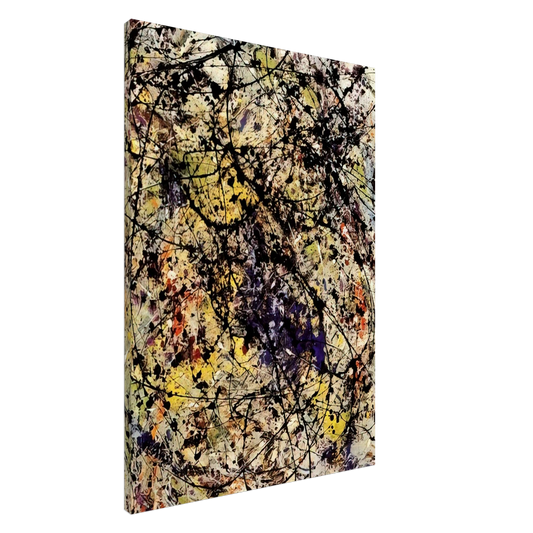 Jackson Pollock - REFLECTIONS OF THE BIG DIPPER 1947 Canvas - 20x30 cm / 8x12 inches-canvas