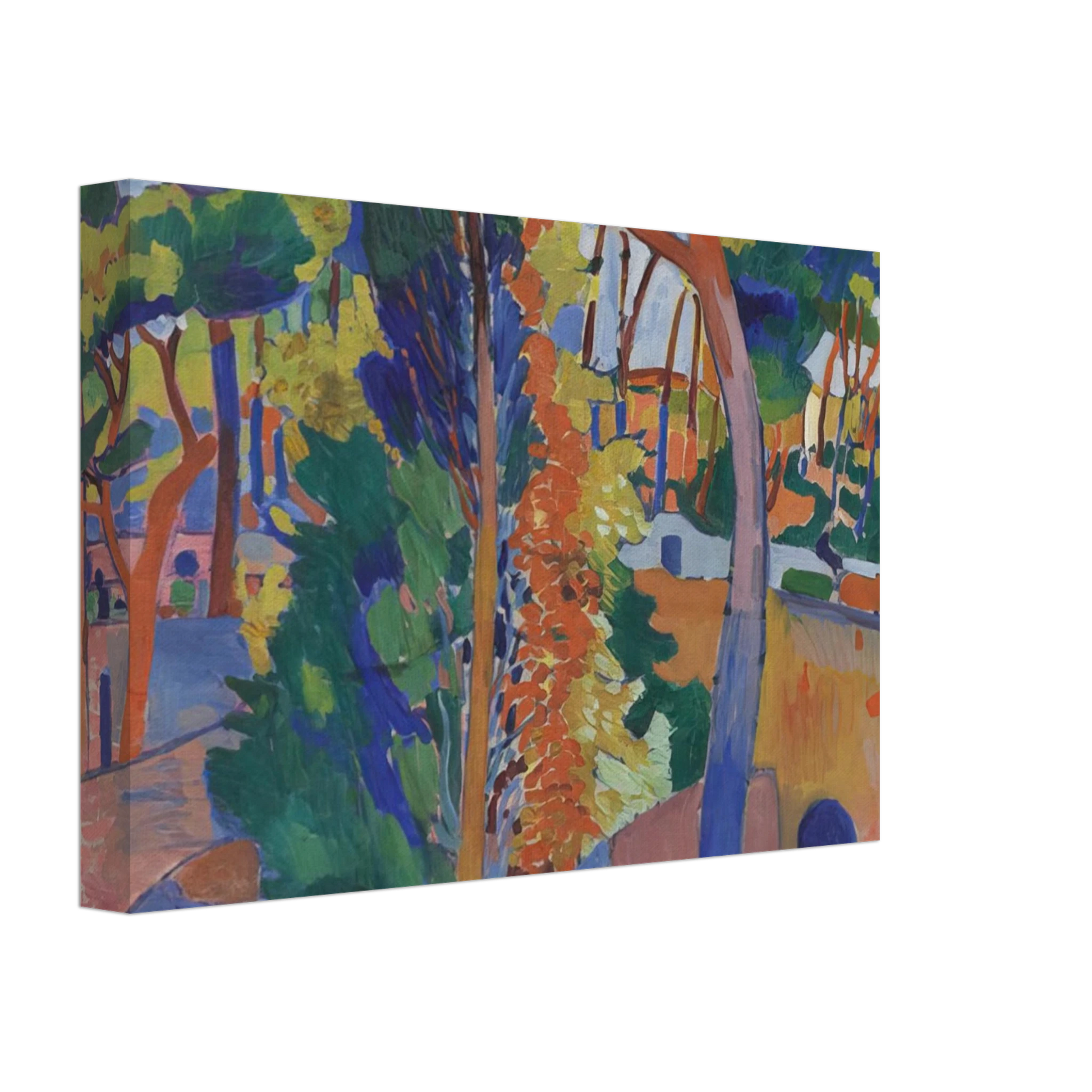 Andre Derain - BRIDGE OVER THE RIOU 1906 Canvas - 70x100 cm / 28x40 inches-canvas