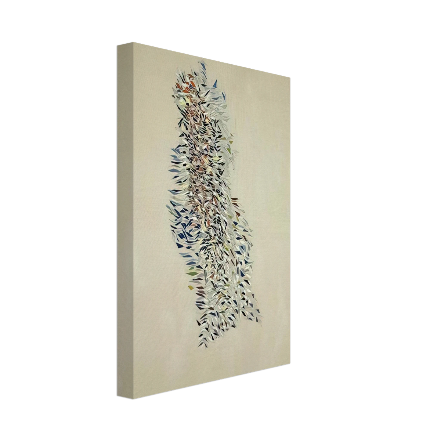 Robert Goodnough - Process Development - 1972 Canvas - 40x60 cm / 16x24 inches-canvas