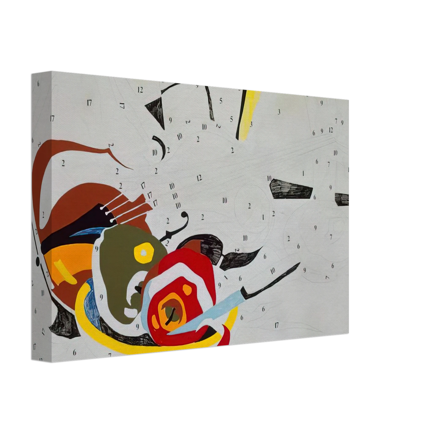 Andy Warhol - Do It Yourself  Violin  Canvas - 40x60 cm / 16x24 inches-canvas