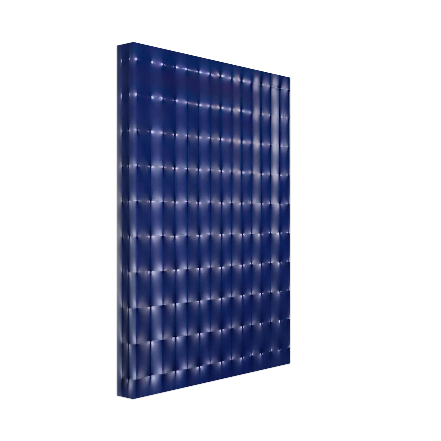 Enrico Castellani - Superficie Blu - 1979 Canvas - 40x60 cm / 16x24 inches-canvas