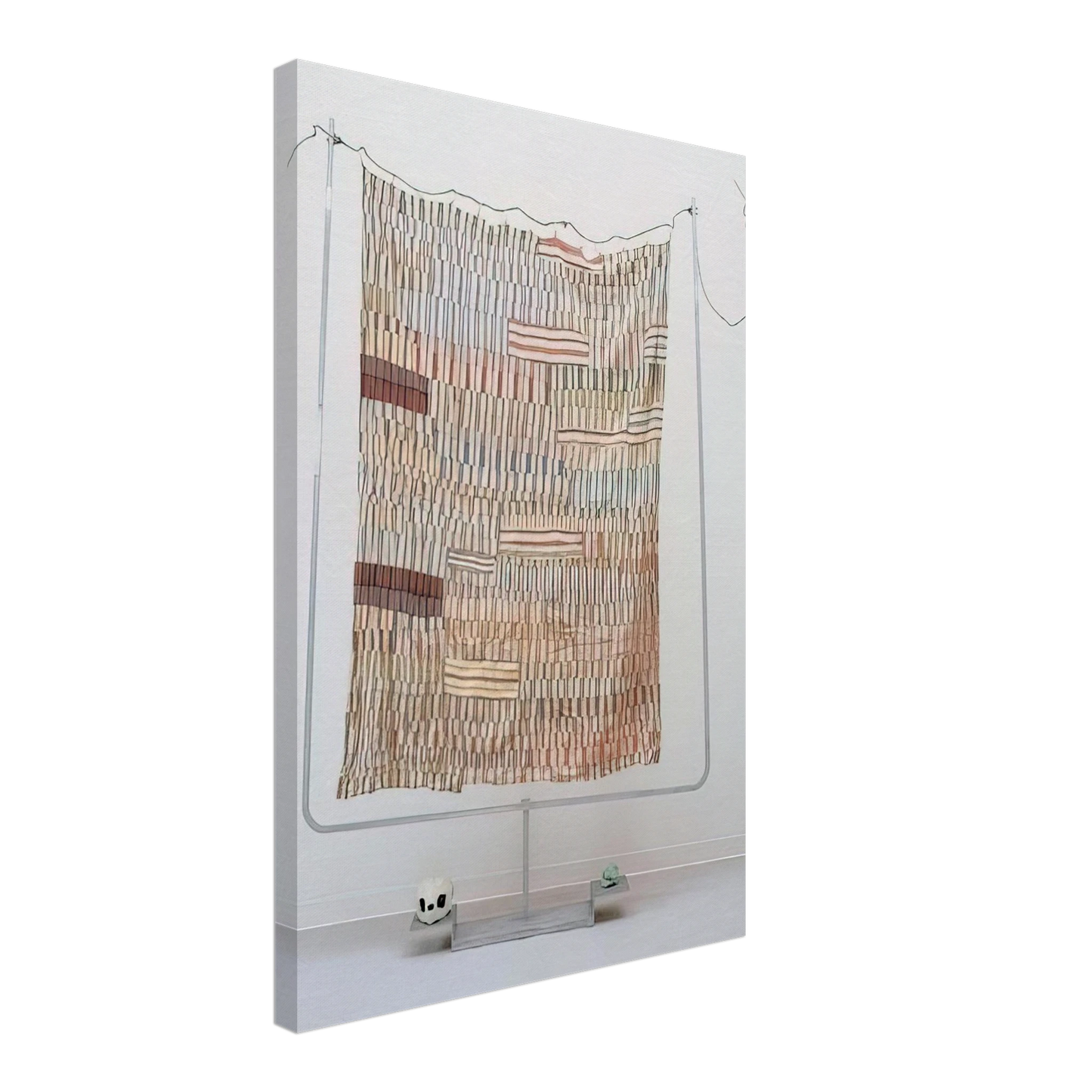 Robert Rauschenberg - RAINBOW HARP 1985 Canvas - 40x60 cm / 16x24 inches-canvas