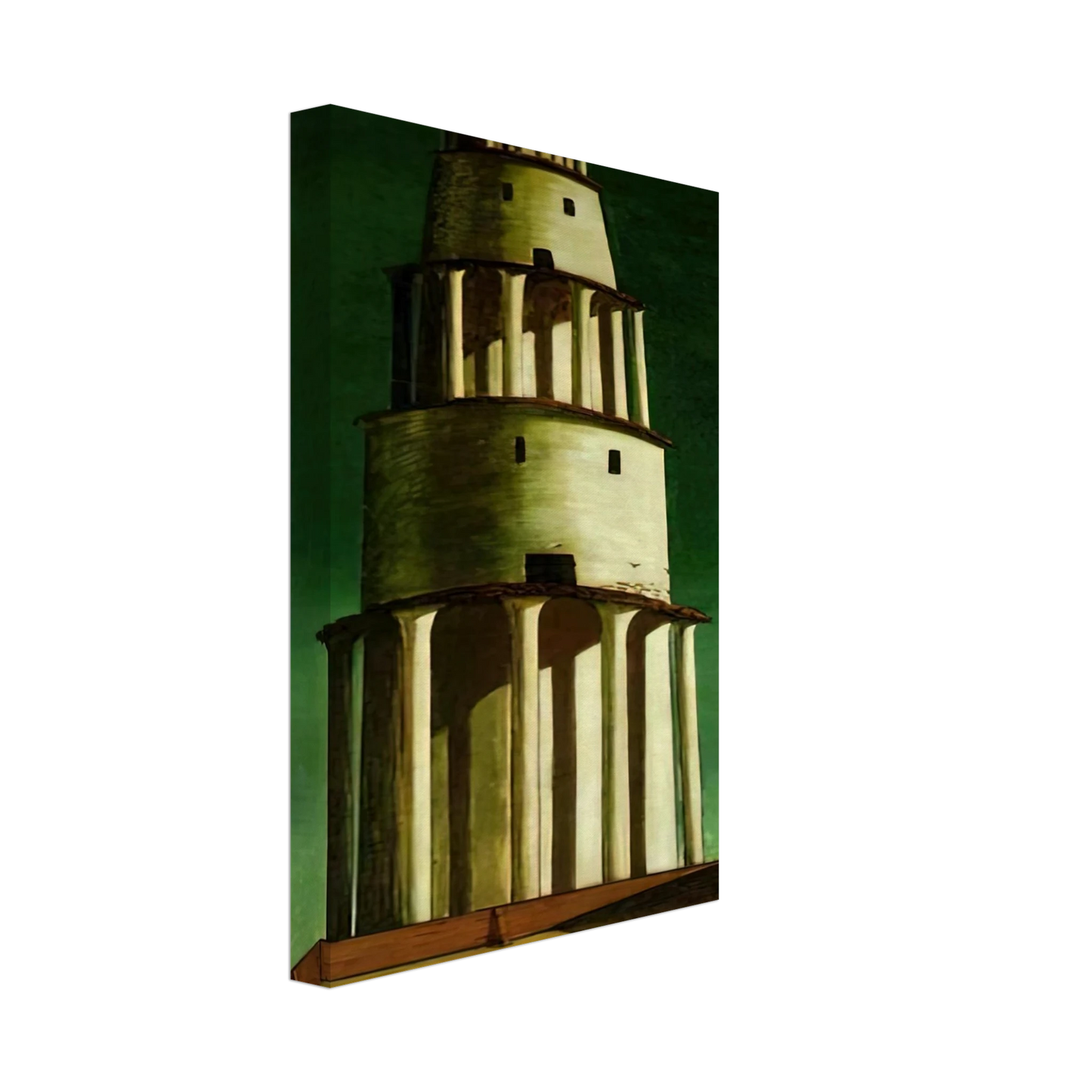Giorgio de Chirico - THE GREAT TOWER 1913 Canvas - 40x60 cm / 16x24 inches-canvas