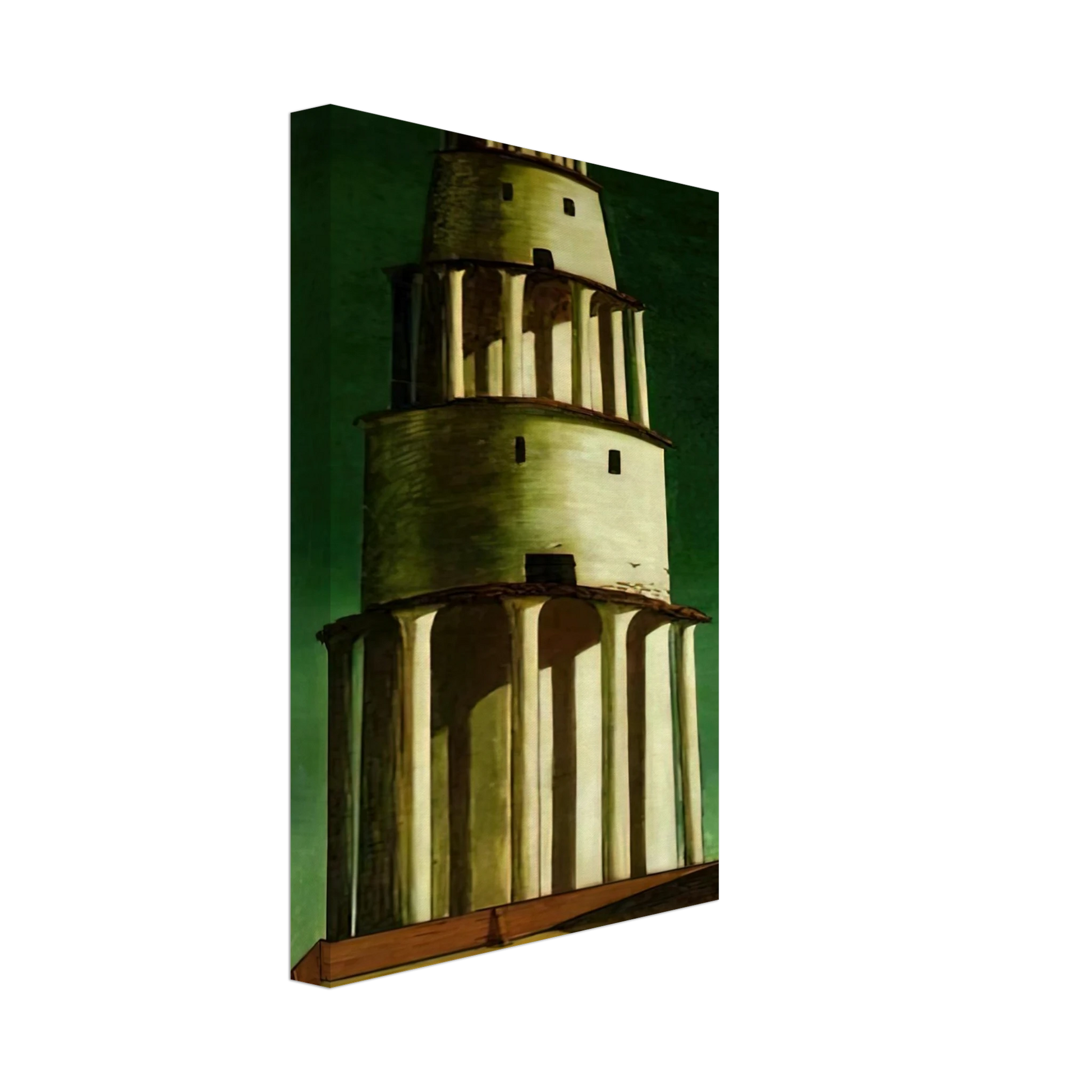 Giorgio de Chirico - THE GREAT TOWER 1913 Canvas - 40x60 cm / 16x24 inches-canvas