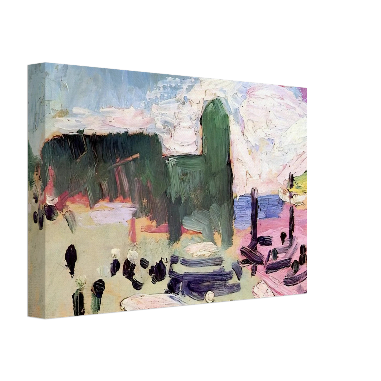 Henri Matisse - COLLIOURE 1905 Canvas - 70x100 cm / 28x40 inches-canvas