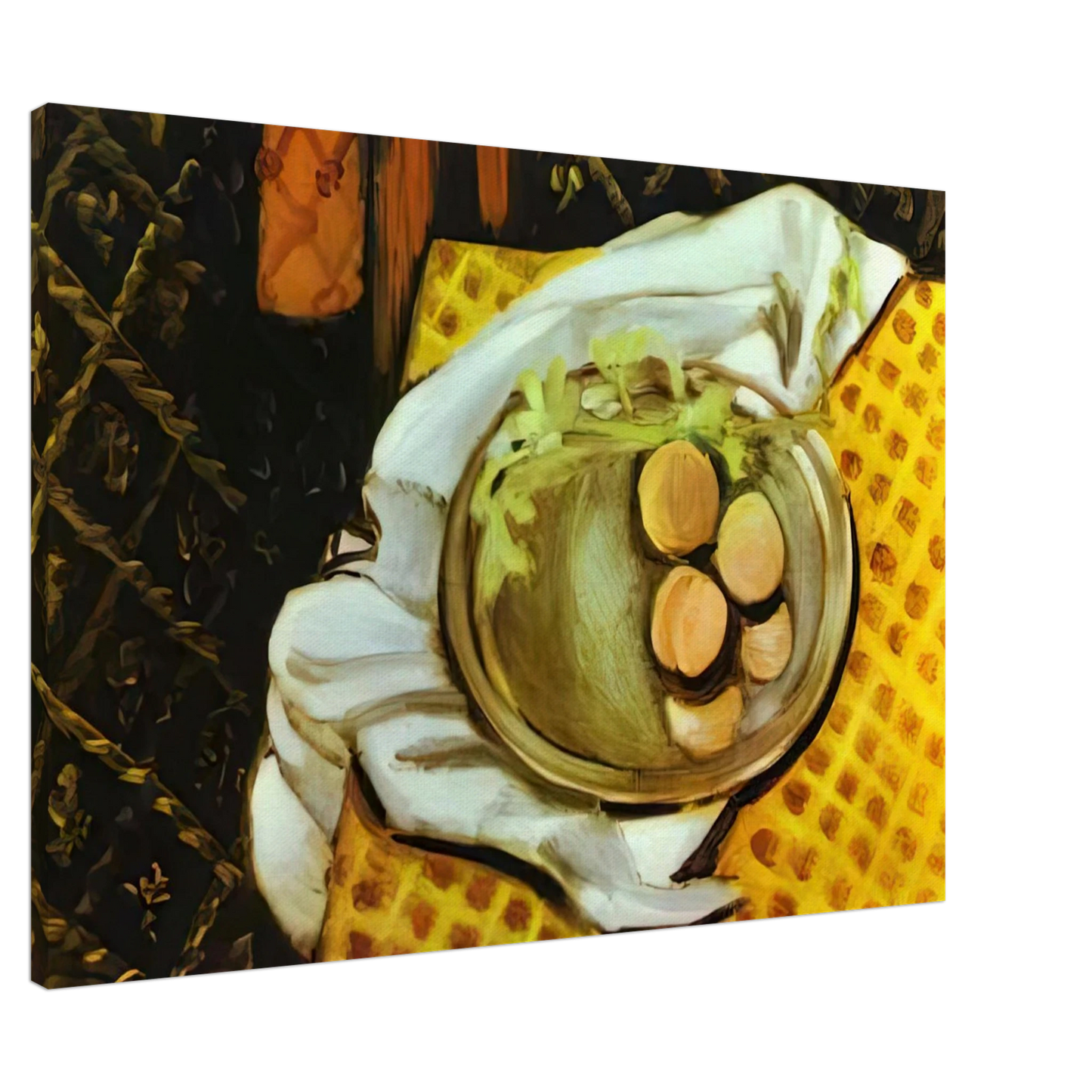 Henri Matisse - PEACHES 1920 Canvas - 20x30 cm / 8x12 inches-canvas