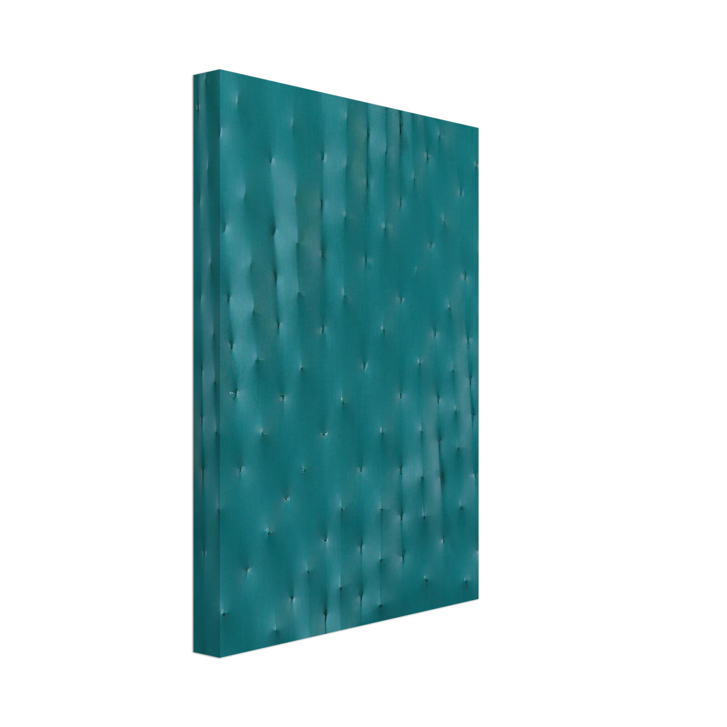 Enrico Castellani - Superficie verde - Spatialism Canvas - 40x60 cm / 16x24 inches-canvas