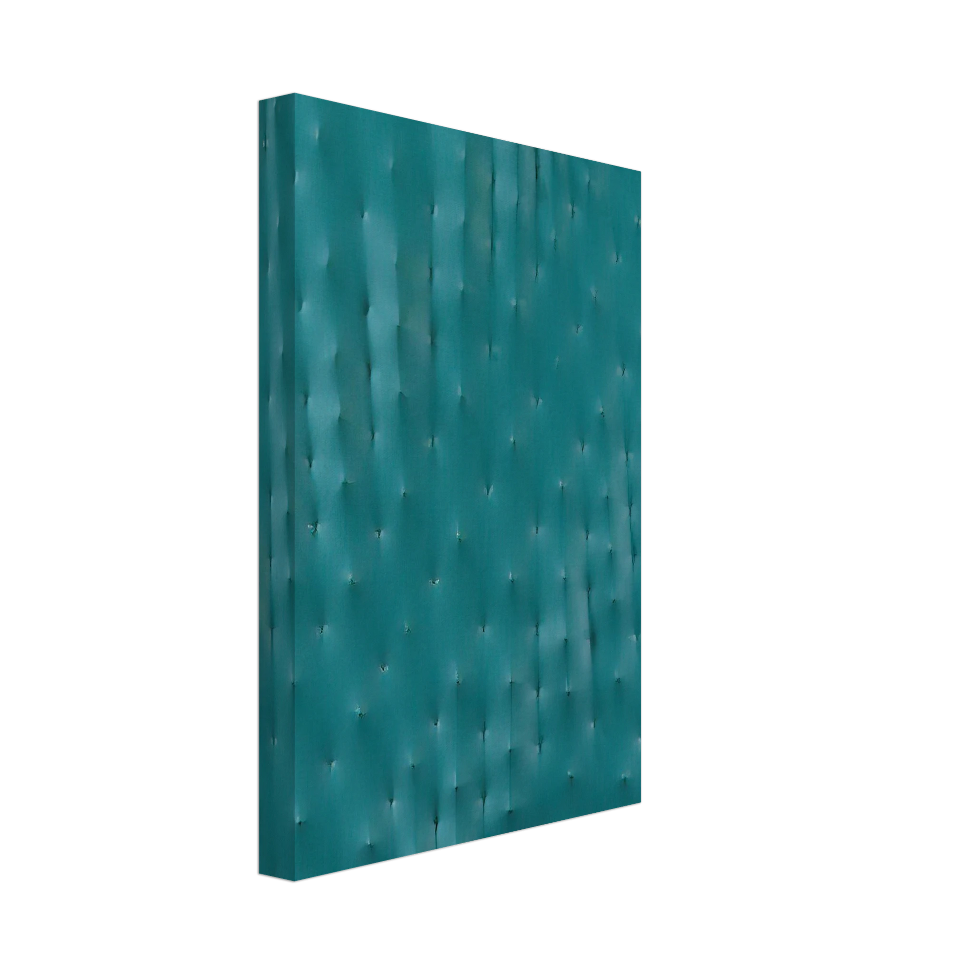 Enrico Castellani - Superficie verde - Spatialism Canvas - 40x60 cm / 16x24 inches-canvas