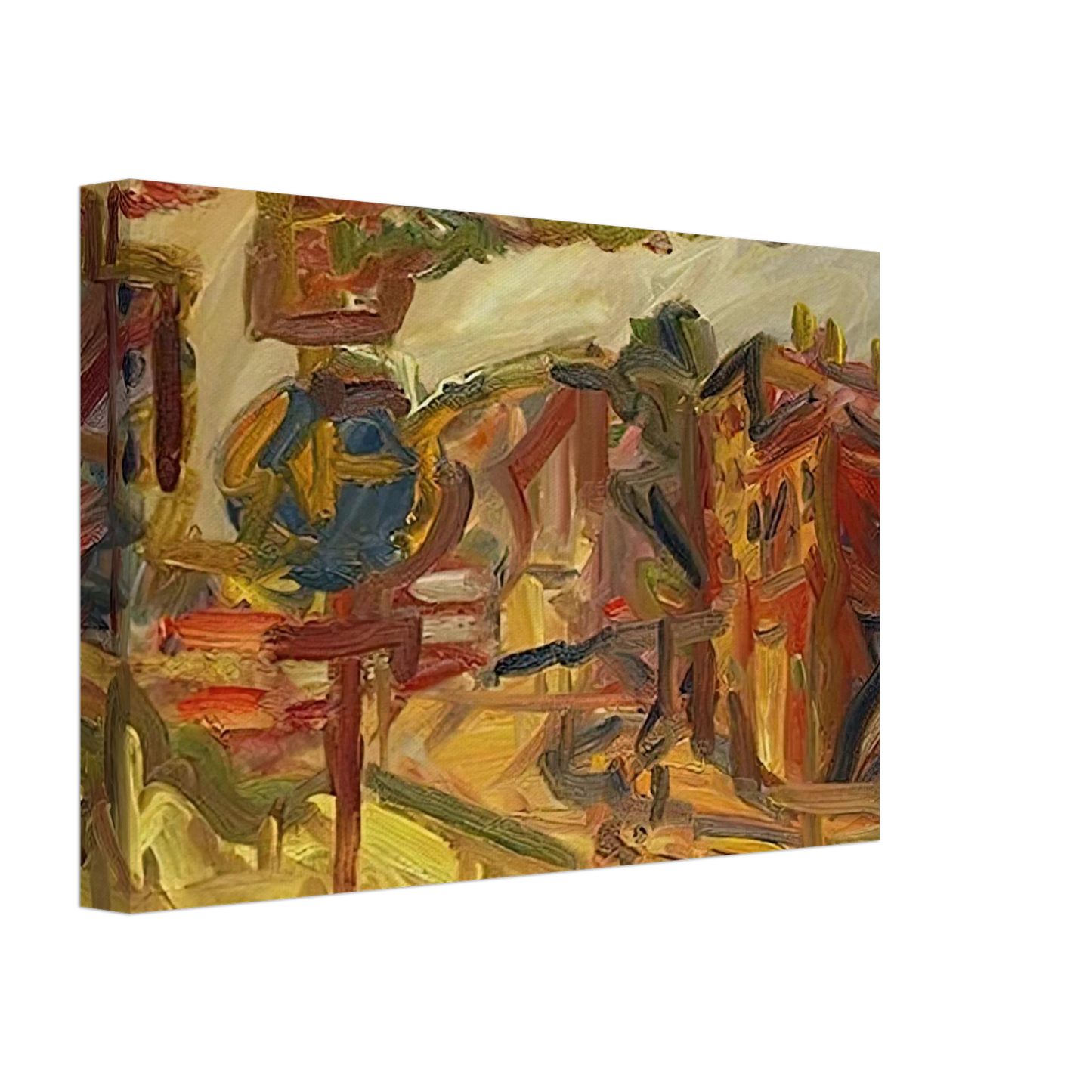 Frank Auerbach - THE AWNING Canvas - 40x60 cm / 16x24 inches-canvas