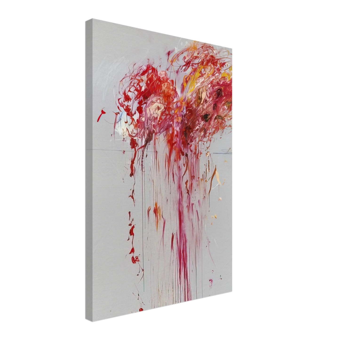 Cy Twombly - Nine Discourses on Commodus, Part VIII Canvas - 70x100 cm / 28x40 inches-canvas