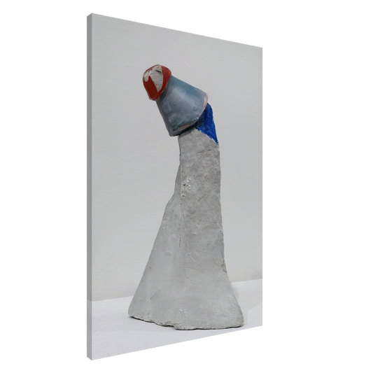 Kurt Schwitters - THE CLOWN 1947 Canvas - 20x30 cm / 8x12 inches-canvas