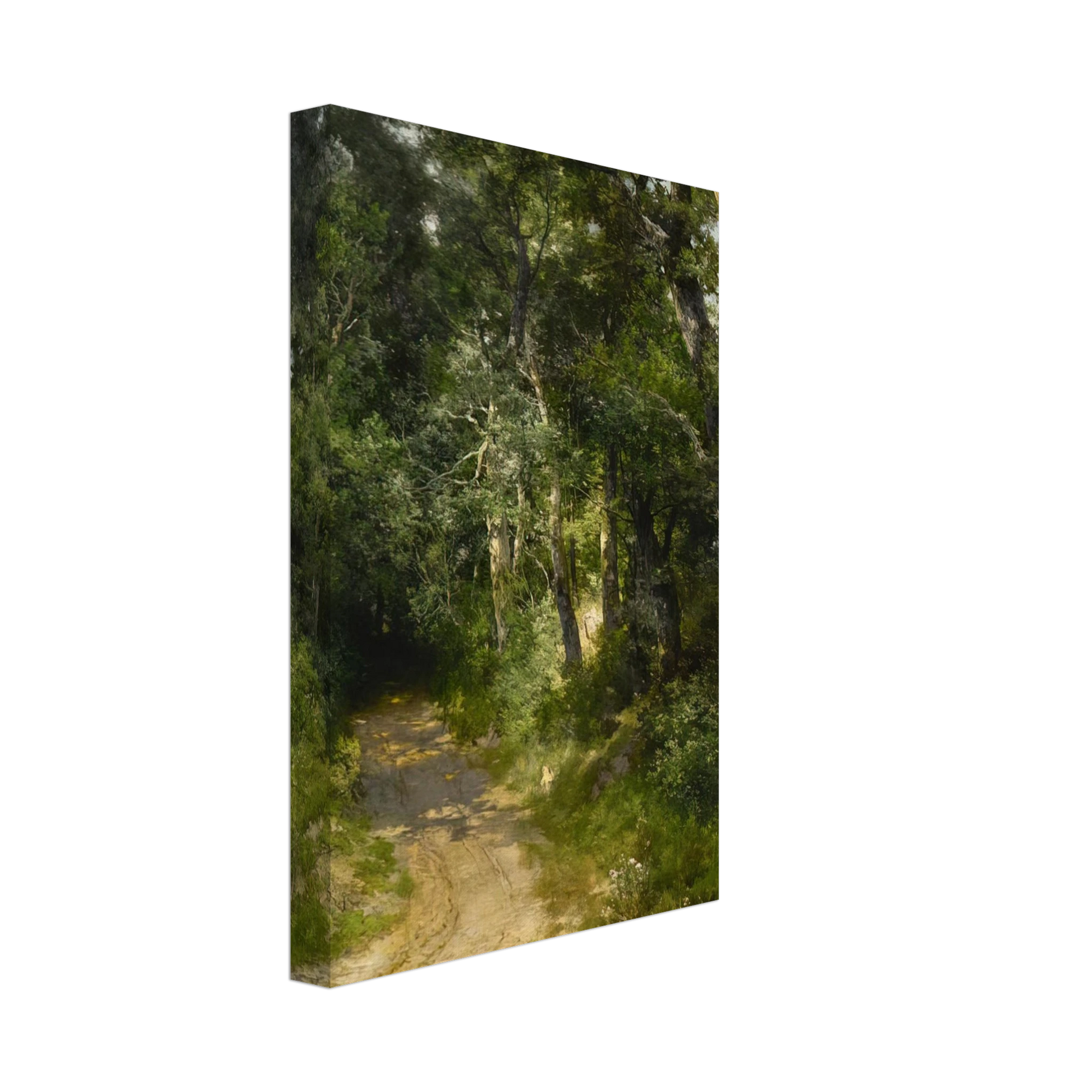 Thomas Moran - Cockington Lane near Torquay England Canvas - 40x60 cm / 16x24 inches-canvas