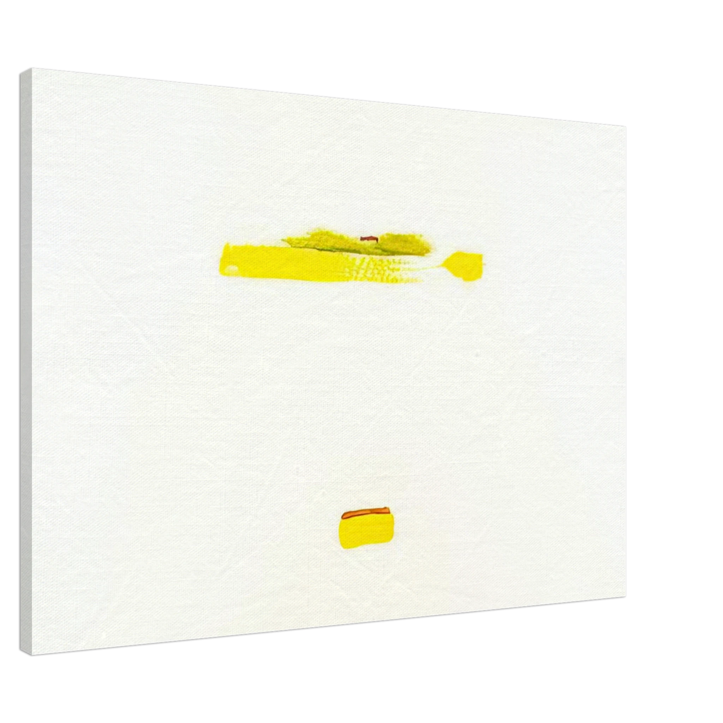 Helen Frankenthaler - New York III - 1972 Canvas - 20x30 cm / 8x12 inches-canvas