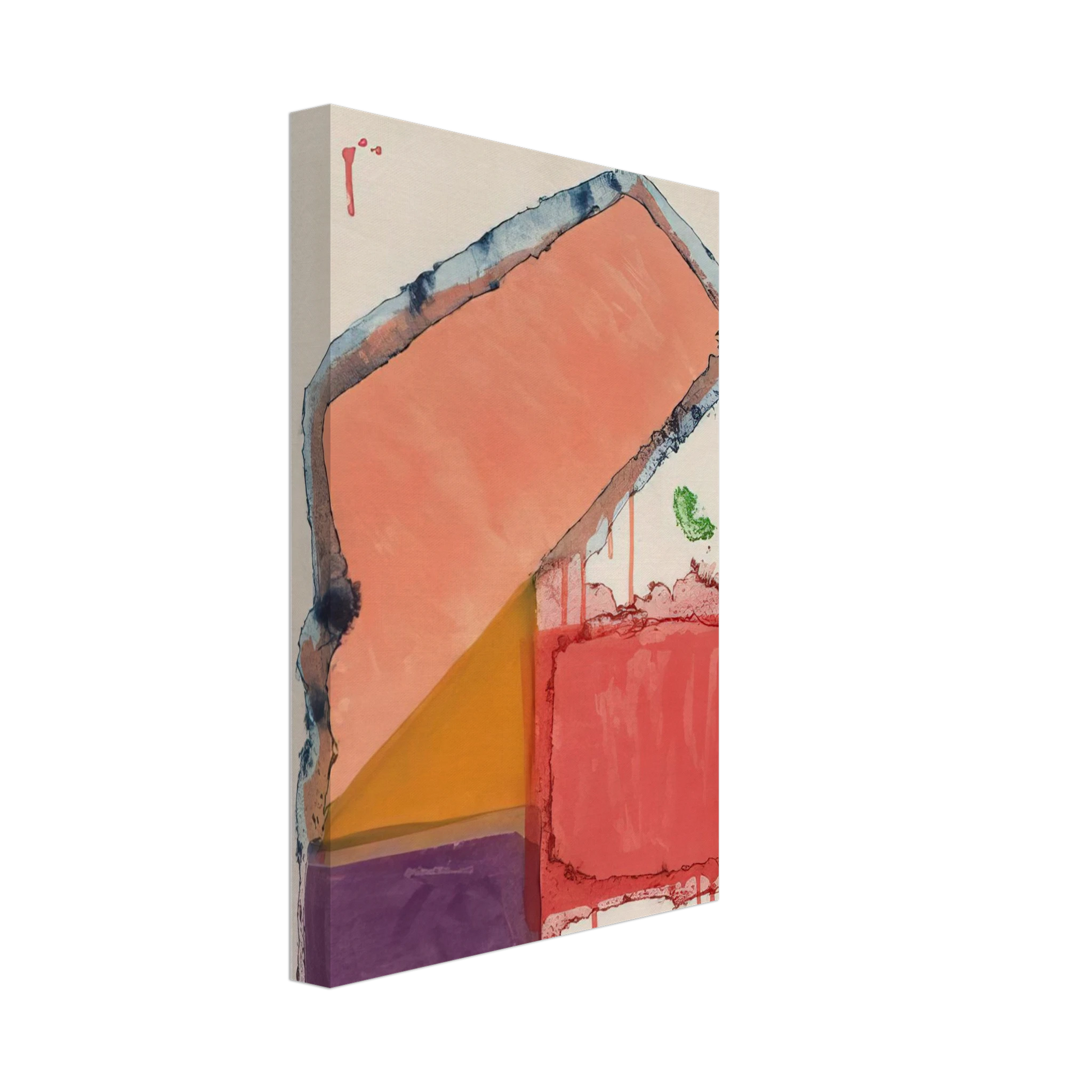 John Hoyland - Anking - 1979 Canvas - 40x60 cm / 16x24 inches-canvas