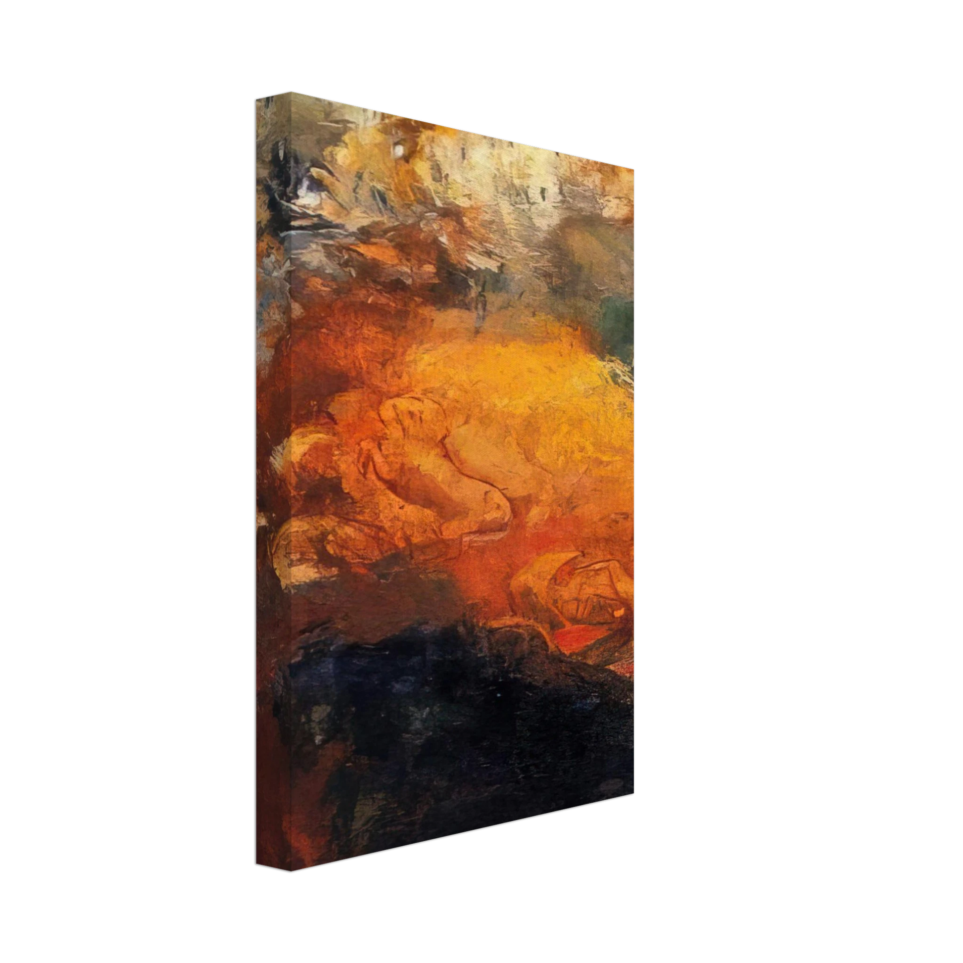 Odilon Redon - APOLLO S CHARIOT Canvas - 70x100 cm / 28x40 inches-canvas