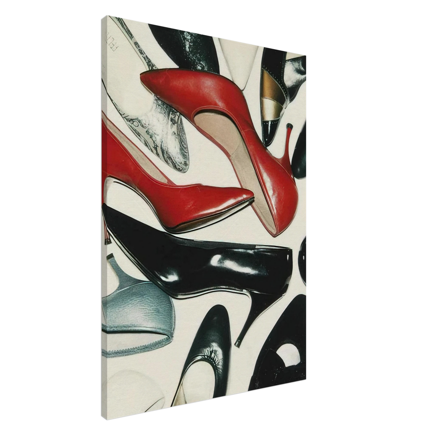 Andy Warhol - Shoes Canvas - 20x30 cm / 8x12 inches-canvas