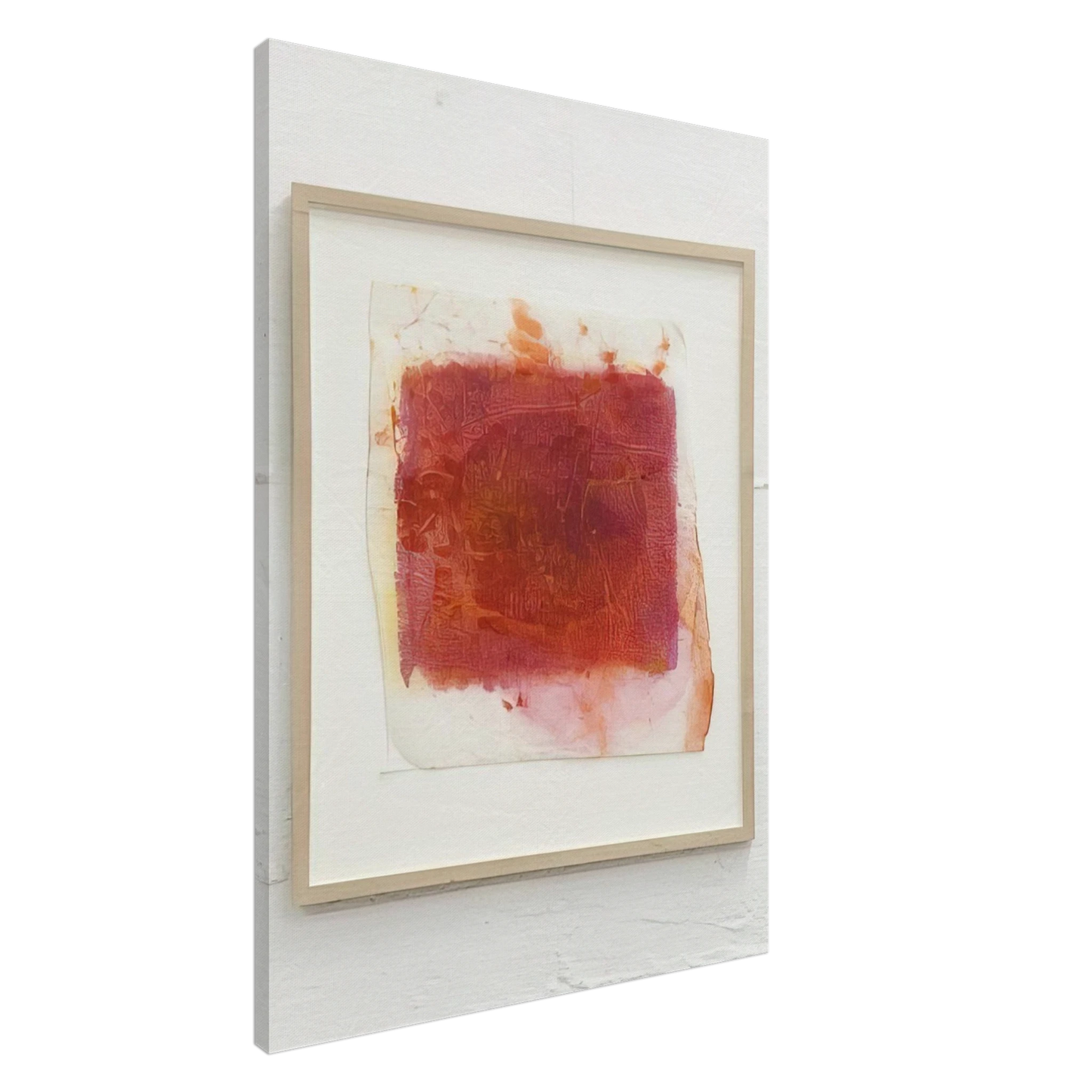 Gotthard Graubner - UNTITLED 2004 Canvas - 20x30 cm / 8x12 inches-canvas