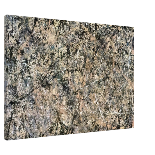 Jackson Pollock - NUMBER 1 LAVENDER MIST 1950 1 Canvas - 20x30 cm / 8x12 inches-canvas