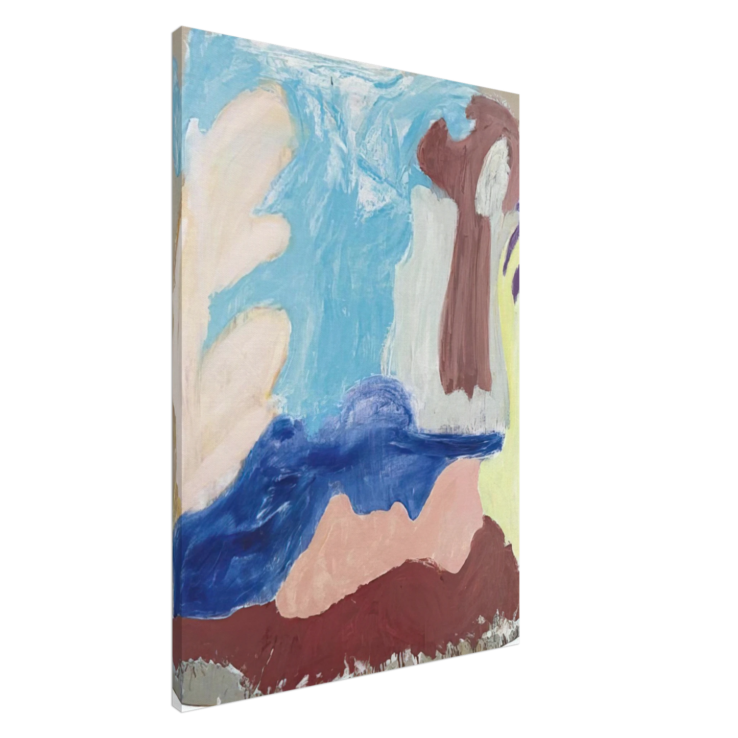 Ron Gorchov - Promenade - 1985 Canvas - 20x30 cm / 8x12 inches-canvas