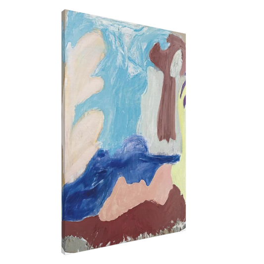 Ron Gorchov - Promenade - 1985 Canvas - 20x30 cm / 8x12 inches-canvas