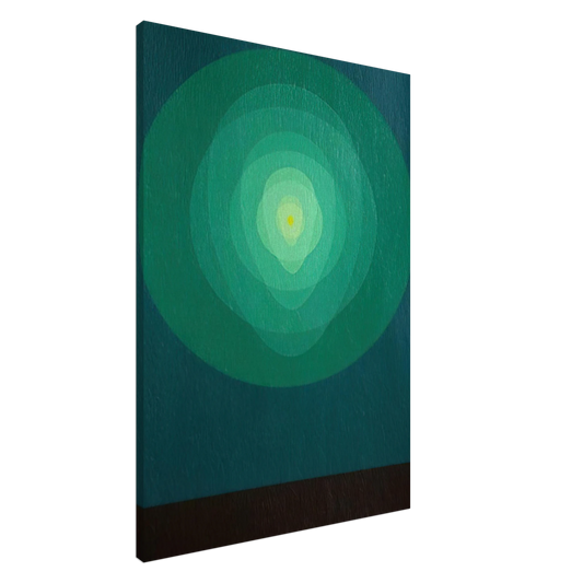 Clarence Holbrook Carter - Icon Pyrophorous - 1969 Canvas - 20x30 cm / 8x12 inches-canvas