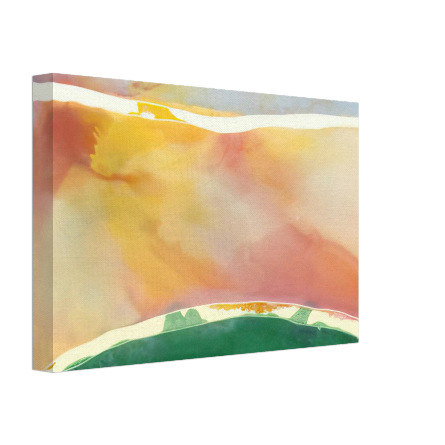 Ronnie Landfield - Bay Breeze - 1969 Canvas - 70x100 cm / 28x40 inches-canvas