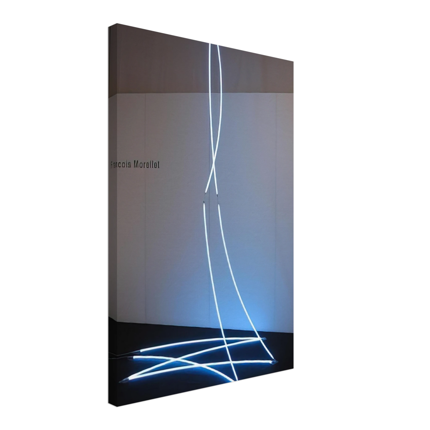 Francois Morellet - Lamentable Despicable - 2008 Canvas - 70x100 cm / 28x40 inches-canvas