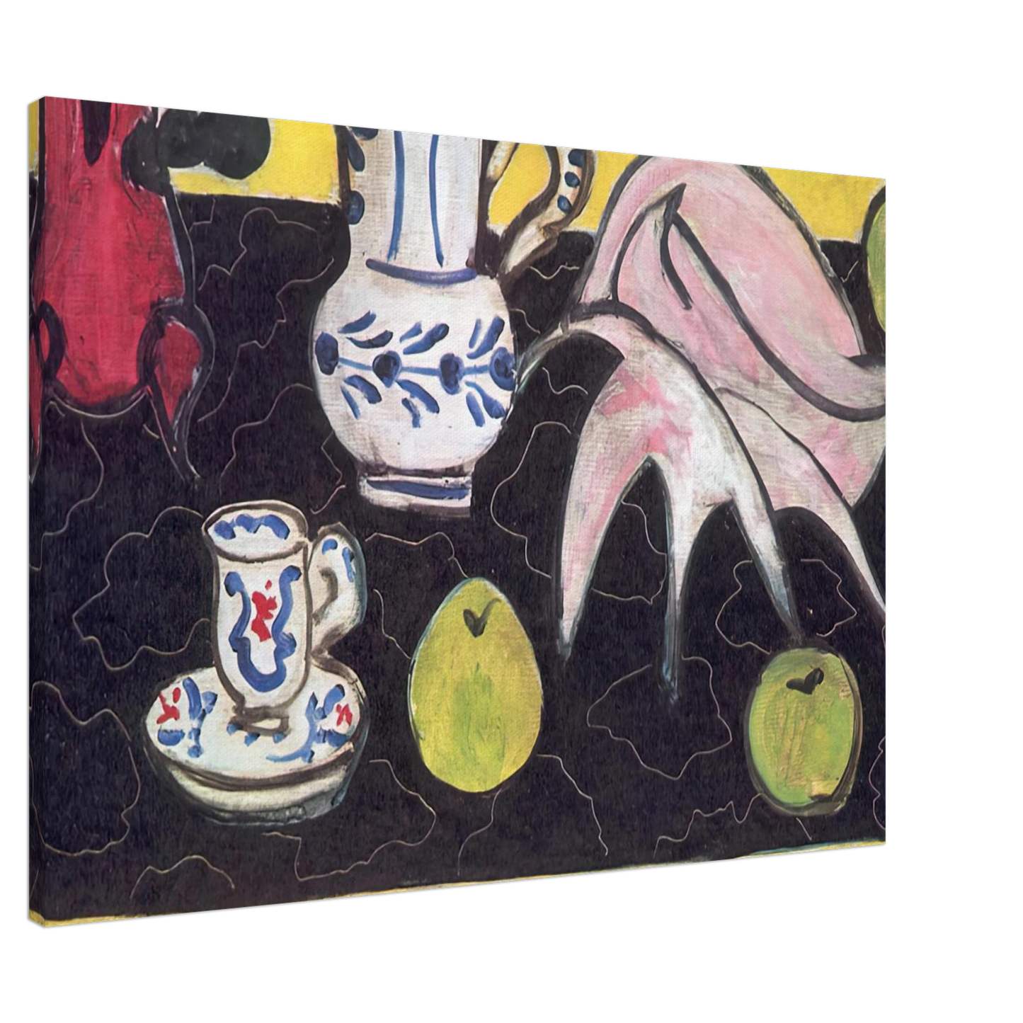 Henri Matisse - STILL LIFE WITH A SHELL 1940 Canvas - 20x30 cm / 8x12 inches-canvas
