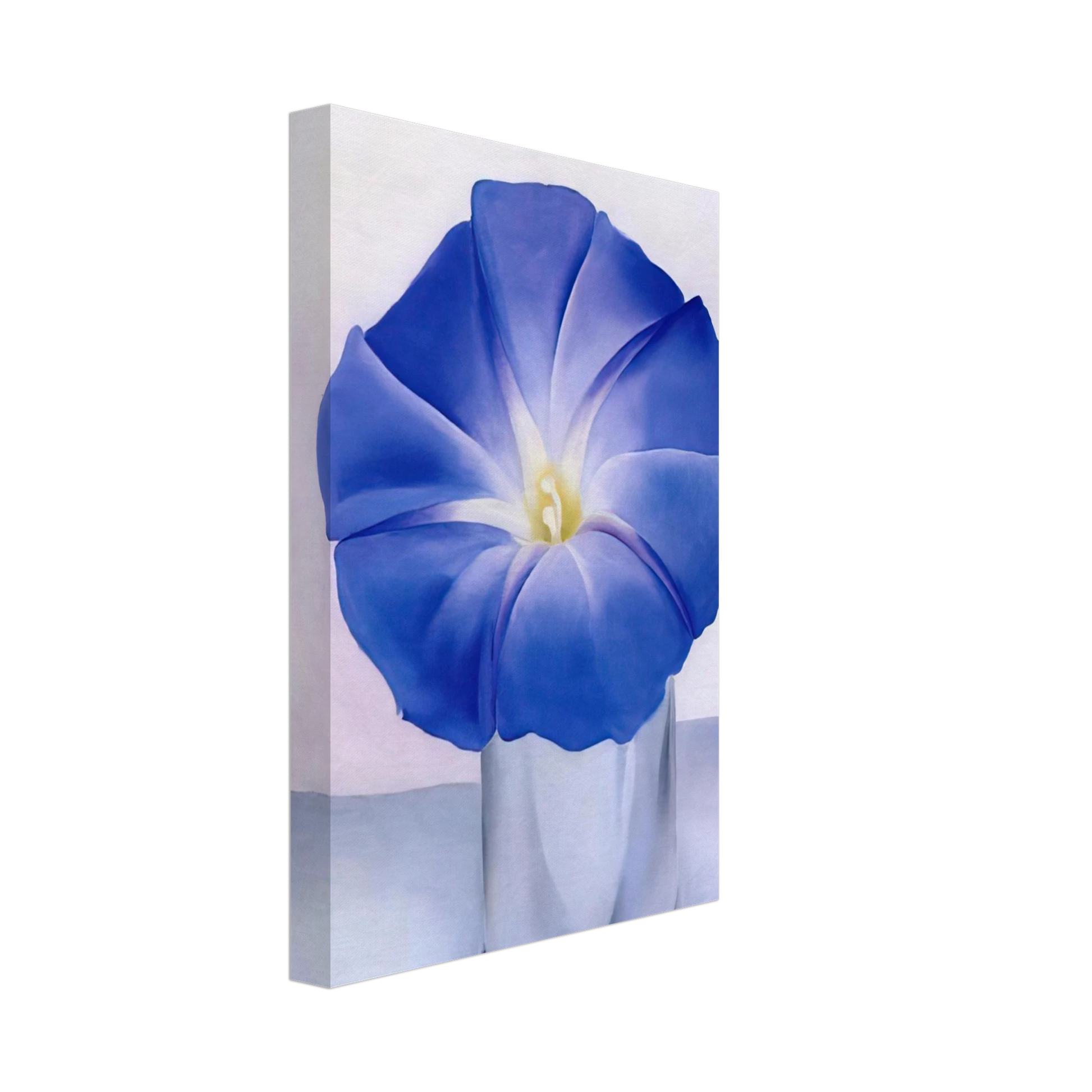 Georgia O'Keeffe - Blue Morning Glory Canvas - 40x60 cm / 16x24 inches-canvas