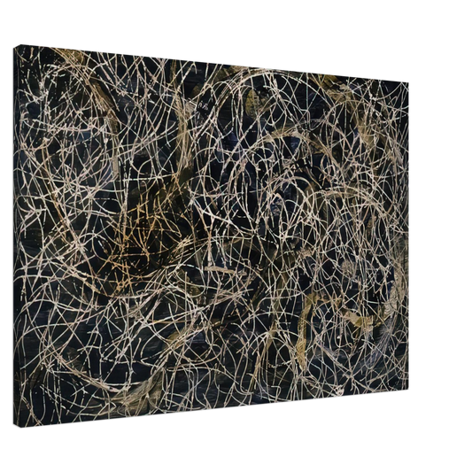 Marcel Barbeau - Rosier-feuilles Canvas - 20x30 cm / 8x12 inches-canvas