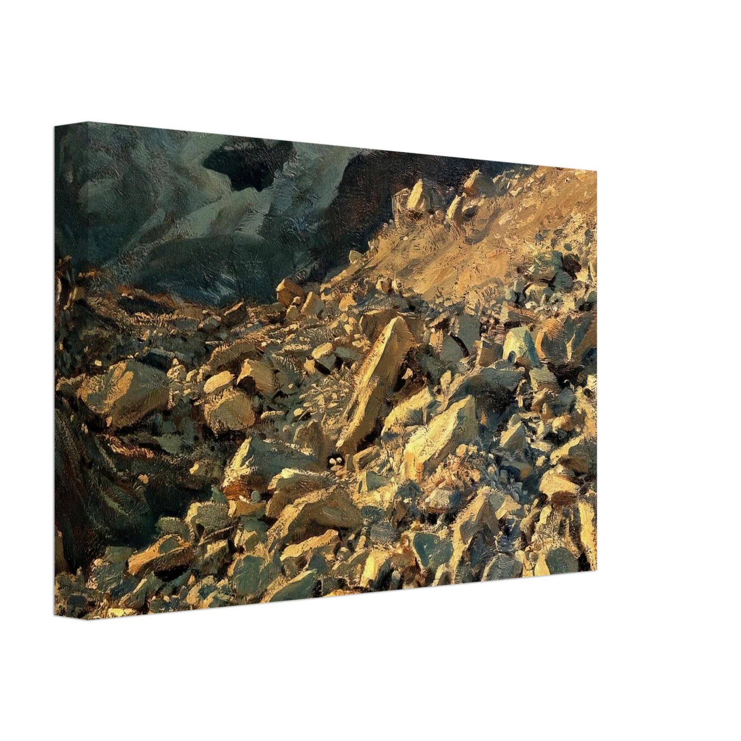 John Singer Sargent - Moraine Canvas - 40x60 cm / 16x24 inches-canvas