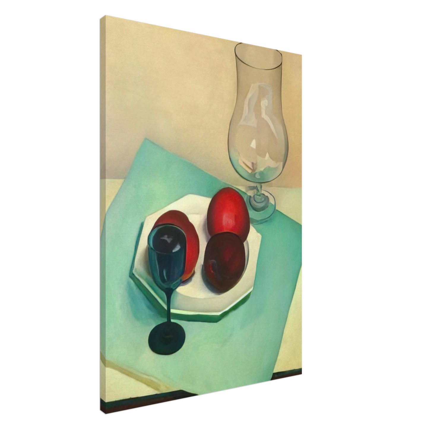 Charles Sheeler - Still Life - 1925 Canvas - 20x30 cm / 8x12 inches-canvas