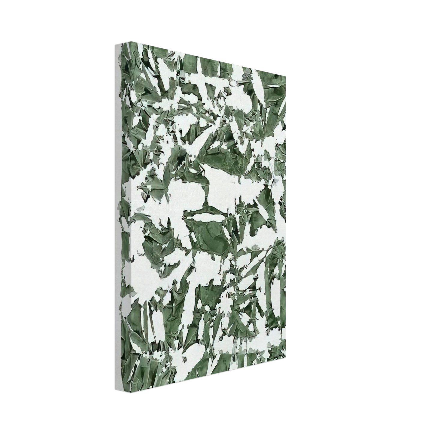 Simon Hantai - Tabula - 1980 Canvas - 40x60 cm / 16x24 inches-canvas