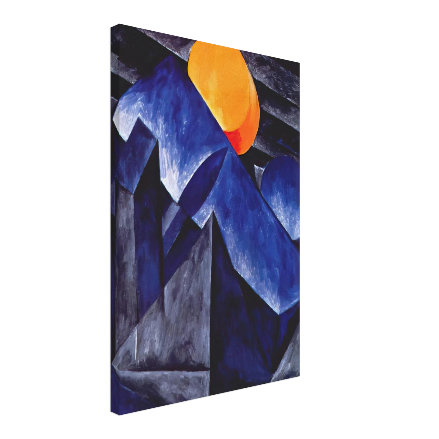 Natalia Goncharova - Composition - 1914 Canvas - 70x100 cm / 28x40 inches-canvas