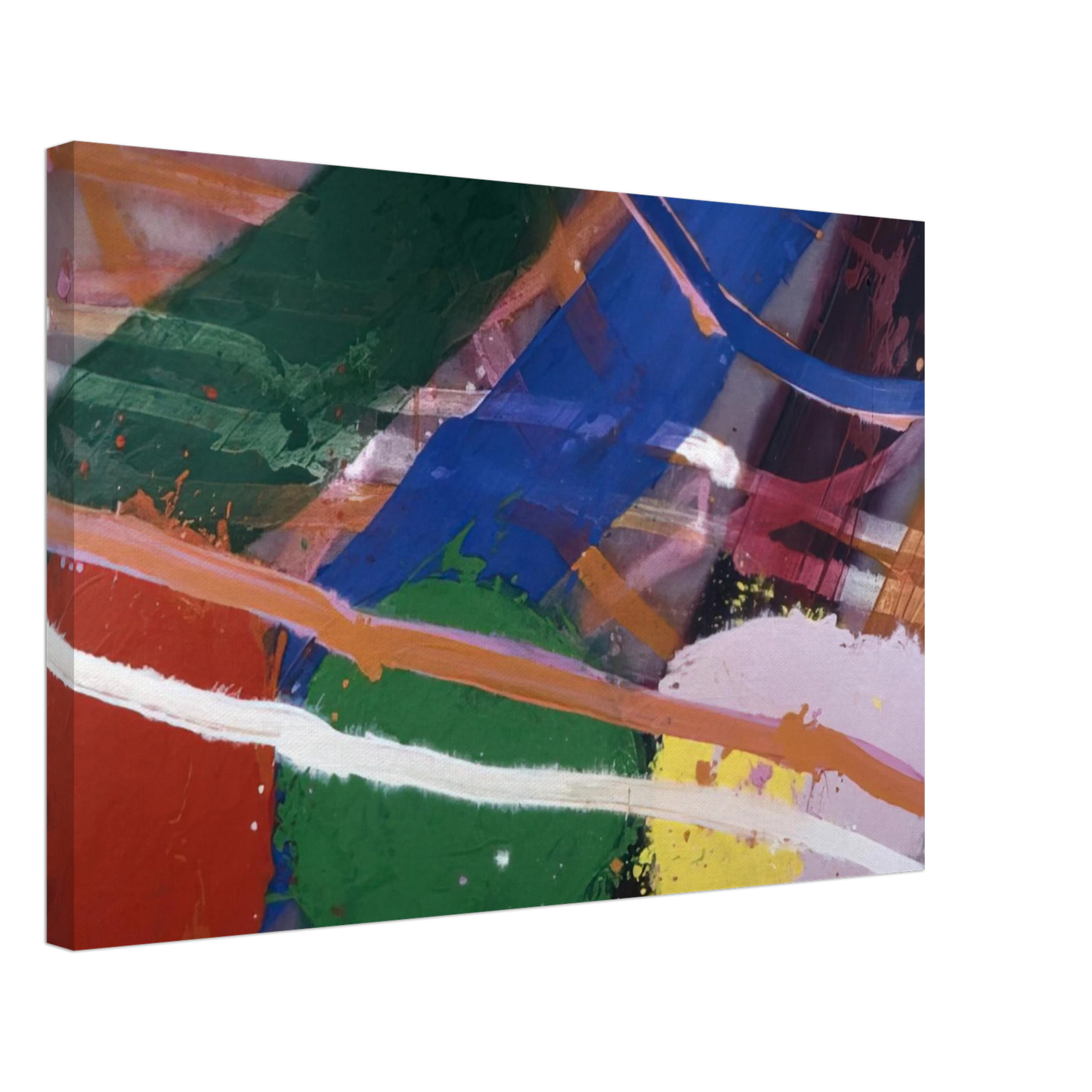 Albert Irvin - Festival - 1983 Canvas - 40x60 cm / 16x24 inches-canvas