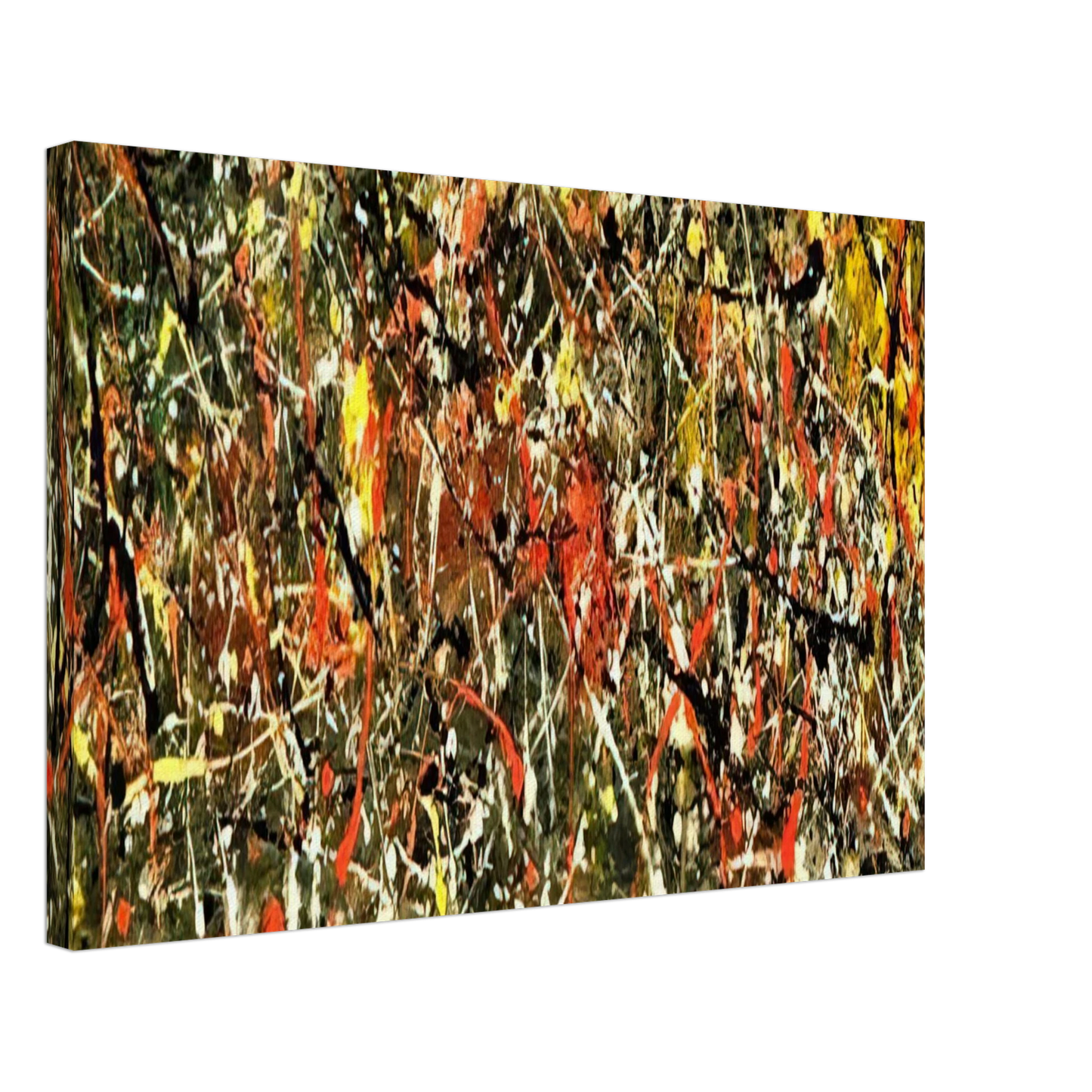 Jackson Pollock - NUMBER 25 Canvas - 70x100 cm / 28x40 inches-canvas