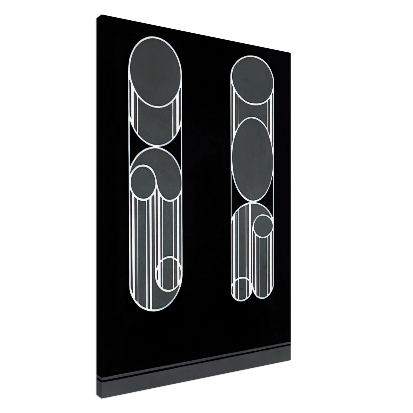 Josef Albers - IMPOSSIBLES 1931 Canvas - 20x30 cm / 8x12 inches-canvas