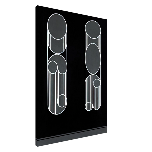 Josef Albers - IMPOSSIBLES 1931 Canvas - 20x30 cm / 8x12 inches-canvas
